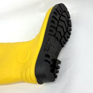 Botas de Lluvia de Seguridad para Trabajo, con Protección para los Pies, de PVC, Altas hasta la Rodilla, con Puntera de Acero, Impermeables, para Hombre - Product Image 5