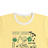 Ensemble de robes d'été pour enfants imprimées de dessins animés sans manches, vêtements de sport, robe de tennis pour filles