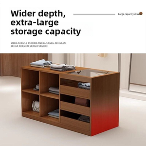 ビンテージスタイルセントラルアイランドカウンターレジカウンターディスプレイカウンター装飾ディスプレイキャビネットショーケースカウンター受付 - Product Image 5