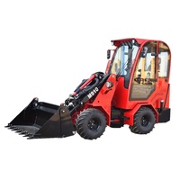 Chargeuse sur pneus télescopique 4x4 en promotion, homologuée CE EPA, mini-tracteur avec moteur Yanmar, transmission hydrostatique automatique 4x4