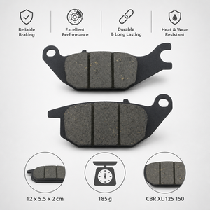 Plaquettes de frein moto en gros, plaquettes de frein à disque avant et arrière FA343 pour <span class=keywords><strong>Honda</strong></span> <span class=keywords><strong>CBR</strong></span> <span class=keywords><strong>125</strong></span> XL 150 Street Bike - Product Image 5