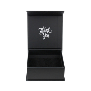 Caja de Presentación de Papel Negro Personalizada con Cierre Magnético para Tarjetas de Visita, Caja de Regalo para Tarjetas de Crédito - Product Image 3