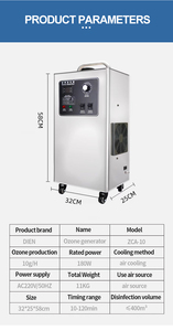 2025 dien Máy phát điện <span class=keywords><strong>Ozone</strong></span> cho thanh lọc không khí, xử lý nước, và <span class=keywords><strong>ozone</strong></span> trị liệu máy và công nghiệp tùy chọn - Product Image 3