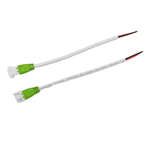 Kabel daya lampu LED Pria Wanita, 2-Pin AC DC warna biru oranye rakitan kabel konektor tumbuh - Product Image 5