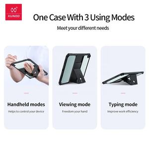 Xundd pour <span class=keywords><strong>iPad</strong></span> <span class=keywords><strong>Air</strong></span> 11 13 <span class=keywords><strong>iPad</strong></span> Pro 11 13 2024 housse de tablette Airbag <span class=keywords><strong>coque</strong></span> <span class=keywords><strong>anti</strong></span>-<span class=keywords><strong>choc</strong></span> avec étui de support magnétique Invisible - Product Image 2