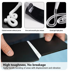 Supersnel Droog Azijnzuur Siliconenkit Voor Groot Paneelglas Met Hoge Prestaties In Het Breeuwen Van Aquarium Gp Waterdichte Siliconenlijm - Product Image 5