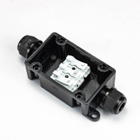 Conector Impermeable IP68 para Caja de Distribución de Iluminación Exterior, Material de PC, Certificado para Lámparas Industriales y Mineras