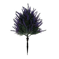 Sapin de Noël artificiel à insérer dans le sol, baies rouges, en plastique, taille 30cm-100cm, décoration extérieure pour cour et pelouse