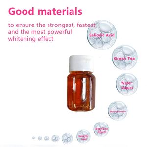 Rice Serum Gentle Peeling Exfoliating Fine Pores Whitening Rice Water Serum for All Skin Types Professional Cosmetics OEM - Product Image 4