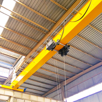 Pont roulant monopoutre de style européen de 1, 2, 4, 5, 10 et 20 tonnes, grue d'usine à vendre