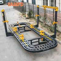 SAMFD Redresseur de châssis automobile personnalisé, machine de redressage de châssis, construction métallique, réparation professionnelle des bosses, CE/ISO-9001