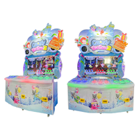 Bouton de commande pour jeu d'arcade intérieur Crazy Toy City 3 joueurs : danse sur tambour, tir à la corde, jeu de claquettes