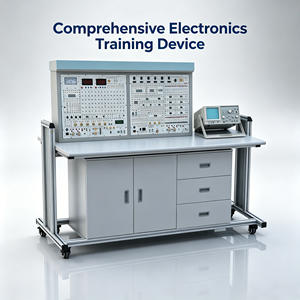 Dispositif de formation électronique complet, équipement pédagogique sûr pour circuits analogiques et numériques, pour universités, écoles professionnelles et laboratoires - Product Image 1
