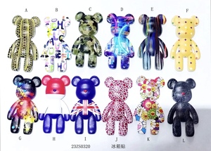 สติ๊กเกอร์ติดตู้เย็นลายการ์ตูนแนวพังก์เท่ๆ 3 มิติ ผลิตโดย Oen Anime Design วัสดุ ABS แข็ง<span class=keywords><strong>แรง</strong></span> ทนทาน เหมาะสำหรับตกแต่งห้อง - Product Image 2