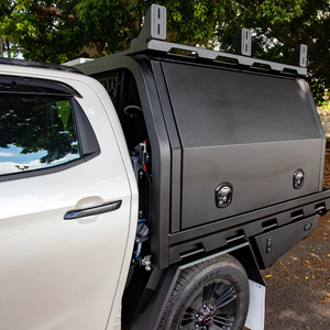 Aluminum Truck Ute Canopy Dual Cab Aluminum Ute Tray Tool Box for Ute Truck