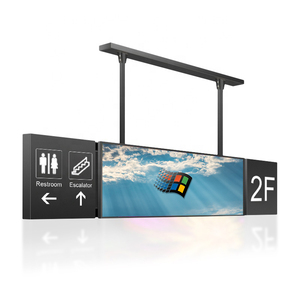 Vendita calda doppia barra allungata Display LCD commerciale Digital Signage e visualizza lo schermo pubblicitario del centro commerciale della metropolitana dell'aeroporto - Product Image 3