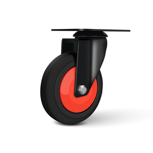 उहोलान CT2-300 ढहने वाले प्लास्टिक प्लेटफॉर्म नेट केज हैंड कार्ट 300 किलोग्राम भार क्षमता के साथ ट्रॉली - Product Image 6