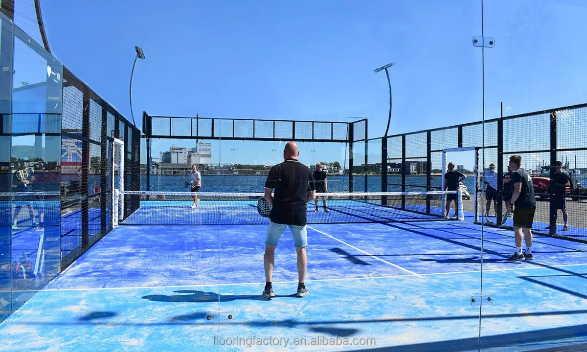 Tennis 2023 New Arrival Hot Sale Super Panoramic Padel Tennis Court For Professional Tourament