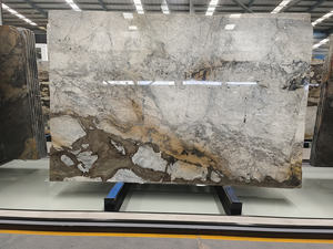 Lujo Brasillia gris mármol losas Calacatta hierro mármol gris oro rosa decoración azulejos modernos pared piso azulejos para Hotel Villa pared - Product Image 5