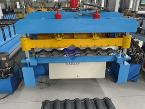 Panneau de toit en tôle de tuile vitrée de qualité assurée faisant la machine 1200mm rouleau automatique formant le composant de noyau de moteur de machine - Product Image 2