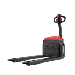 Caminhão de pálete bonde resistente para a logística do armazém | capacidade de carga 1.5T, bateria duradouro - Product Image 1