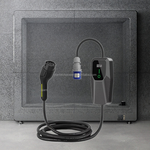 Chargeur de <span class=keywords><strong>voiture</strong></span> électrique portable 7 kW, état neuf, type 2 AC, chargeur de véhicule électrique type 2 GBT 7 kW, courant réglable - Product Image 1