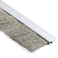 Brosses métalliques personnalisées OEM en alliage d'aluminium, cuivre plaqué, acier inoxydable, longueur des poils 3-12 cm, pour le nettoyage de pièces de machine, modèle 062