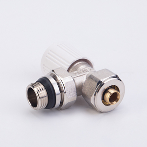 Robinet <span class=keywords><strong>thermostatique</strong></span> d'angle coulissant en laiton forgé DN15 <span class=keywords><strong>sans</strong></span> tête, raccordement rapide pour tuyau PEX-A, corps de vanne TRV pour chauffage - Product Image 4