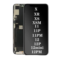 Pantalla Táctil LCD Incell de Repuesto con 1 Año de Garantía para X, XR, XS Max, 11 Pro, 12 Pro, 13, 14 Plus, 15 Pro, 16