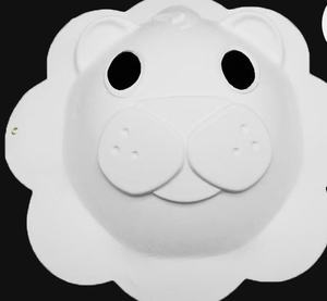 Maschera di carta bianca verniciabile per uomo e bambino mascherata per festa di Halloween <span class=keywords><strong>maschere</strong></span> Decorative in bianco - Product Image 4