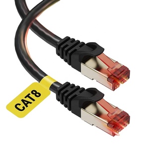 Cable de red Cat 8 de comunicación de alta velocidad de alta calidad Cable de conexión <span class=keywords><strong>Eternet</strong></span> trenzado SSTP - Product Image 1