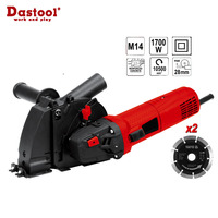 Dastool 1700W Coupeur de béton électrique Rainure de sol Rainurage Mur Chaser