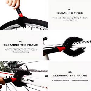 <span class=keywords><strong>Kit</strong></span> de herramientas de <span class=keywords><strong>bicicleta</strong></span> de plástico Muti, Juego de cepillos de <span class=keywords><strong>limpieza</strong></span> de cadena de <span class=keywords><strong>bicicleta</strong></span>, accesorios de ciclismo al aire libre, <span class=keywords><strong>Kit</strong></span> de herramientas de fregado de mantenimiento de <span class=keywords><strong>bicicleta</strong></span> de <span class=keywords><strong>carretera</strong></span> - Product Image 5