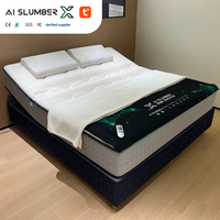 AISLUMBERX Tuya Smart Verstellbare Hebe-Matratze 28cm Dick Mini-Taschenfederkern Elektrische Höhenverstellung für Schule und Krankenhaus CE-Zertifiziert