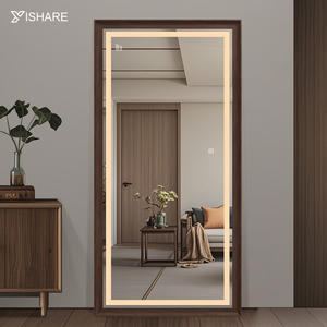 Smart Full-Body LED specchio <span class=keywords><strong>con</strong></span> vetro montato a parete nuovo Chinoiserie <span class=keywords><strong>ingresso</strong></span> casa appendiabiti - Product Image 1