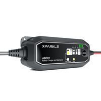 Chargeur de voiture intelligent 12V avec maintien de la batterie pour voitures, motos, VR et camions, alimentation automobile fiable