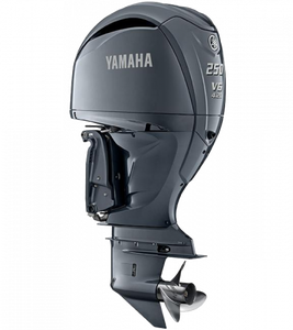 Nouveau Moteur Hors-Bord Marin Puissant à Essence 4 Temps 4 Cylindres Refroidi par Eau F250XCB Portable Compatible avec les Bateaux - Product Image 1