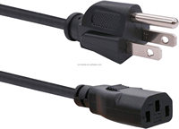 Cinta de correr SJT 3/C 14AWG, cable de alimentación de 300V para uso en cinta de correr