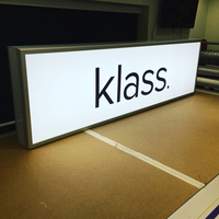 Enseigne Lumineuse Suspendue LED 3D, Boîte à Lettres Lumineuse Personnalisée en Métal, Enseigne Murale pour Bureau, Magasin, Entreprise