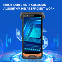 PDA robuste R36U, portable, 6 pouces, 4 Go, lecteur RFID UHF longue portée Impinj E710, lecteur de code QR 2D, collecteur de données Android industriel, en stock
