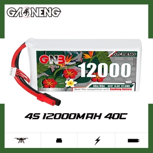Batería LiPo GAONENG GNB 4S 14.8V 12000mAh 40C 80C XT150 RC para Drones Agrícolas de Gran Escala, Coches RC, Camiones RC, Traxxas TRX - Product Image 2