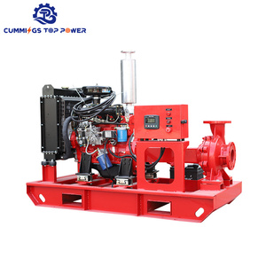 Juego de bomba de agua diésel de elevación móvil profesional de 90m para riego, generadores diésel directos de fábrica para agricultura, motor diésel - Product Image 4