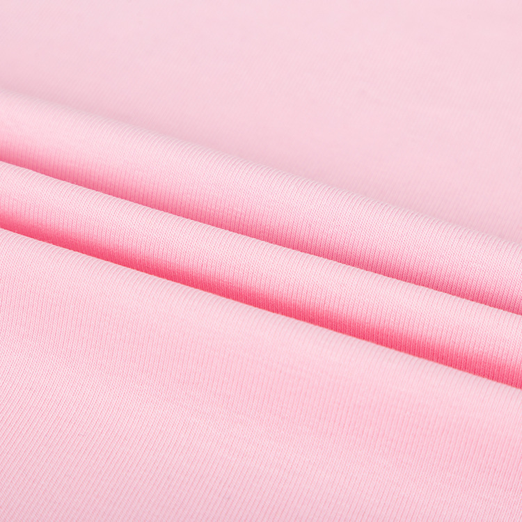 knitted fabric1*1 rib 95%cotton 5%spandex with lycra to match with the cl for children cloth