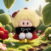 Figurines d'action MINISO originales en gros, série MINISO YOYO Meadow PomPom, boîte mystère en peluche, pendentifs en peluche, cadeaux