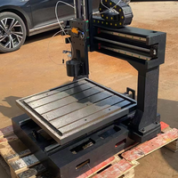 Routeur CNC de petite taille haute précision 4040 6060 6090 Mini machine CNC 4 axes Bureau en fonte de fer Bois
