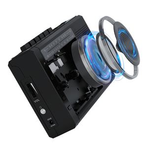 Radio AM FM Portátil de 2 Bandas, Estilo Vintage, Compatible con USB, Tarjeta SD, Reproductor MP3, Multifunción, Reproductor de Casetes Walkman - Product Image 5