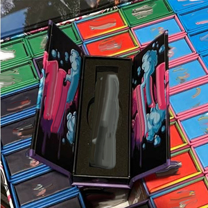 Boîtes d'emballage personnalisées de boîte de chariot à fermeture magnétique 1 gramme paquet de boîte de cartouche vide de 1000mg - Product Image 1