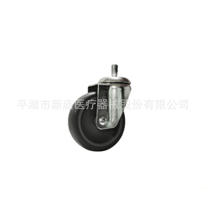 Rueda giratoria Xinmiao de 80 mm, serie de rueda única con soporte para equipos médicos, personalizable. - Product Image 2