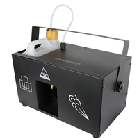 Petite machine à brouillard métallique HS-F16 1000W DMX, emballée en carton, pour scène