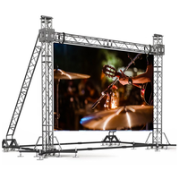 Panneau LED de location haute luminosité P2.604 500x1000mm pour mur vidéo de scène de réception de mariage